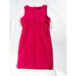 Ivanka Trump Sheath Dress Womens 12 Pink Business Career Professional
